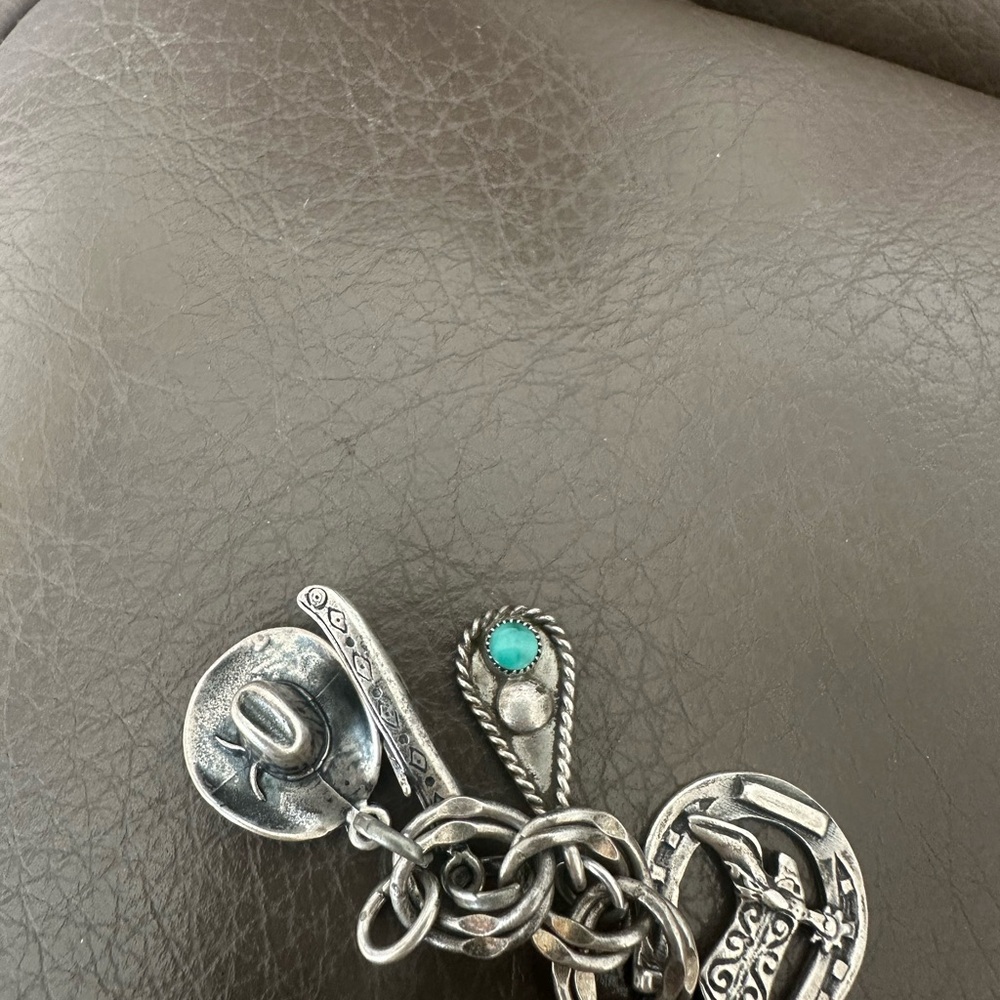 An Old Cowboy Charm Bracelet Treasure. 30%off!! - Picture 7 of 7